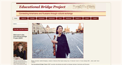 Desktop Screenshot of educationalbridgeproject.org